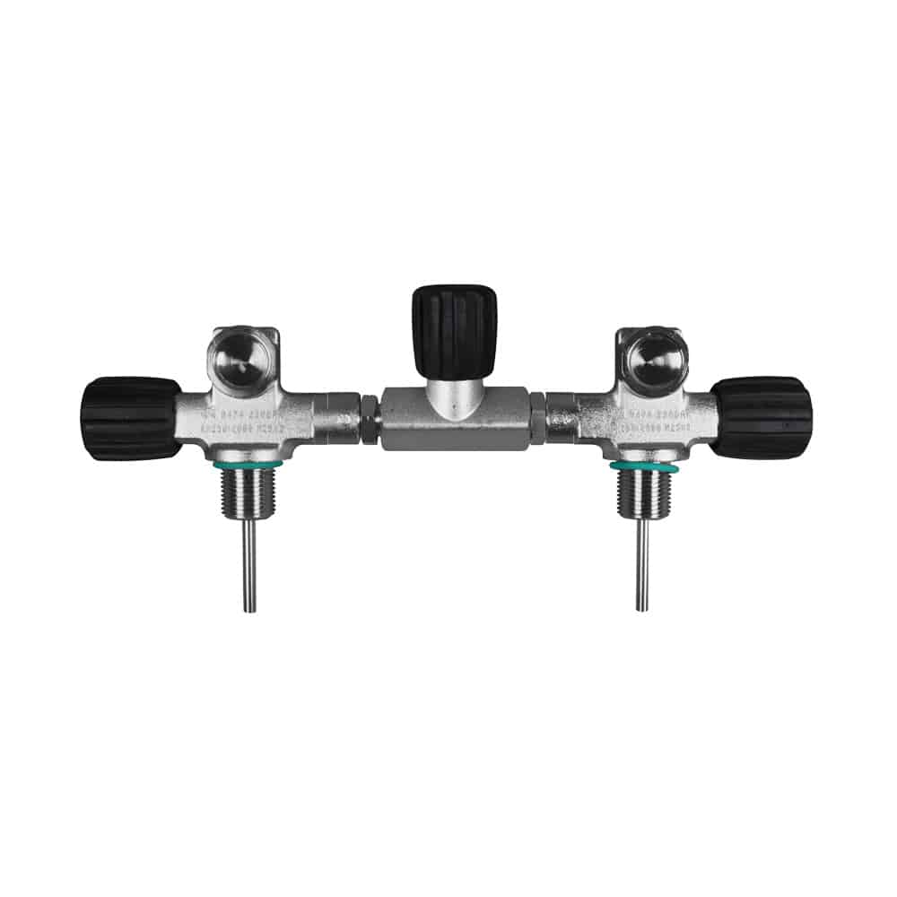 Complete Isolation Manifold for 7, 8.5, 10 and 12 litre Cylinders (171 mm diameter) 230 bar