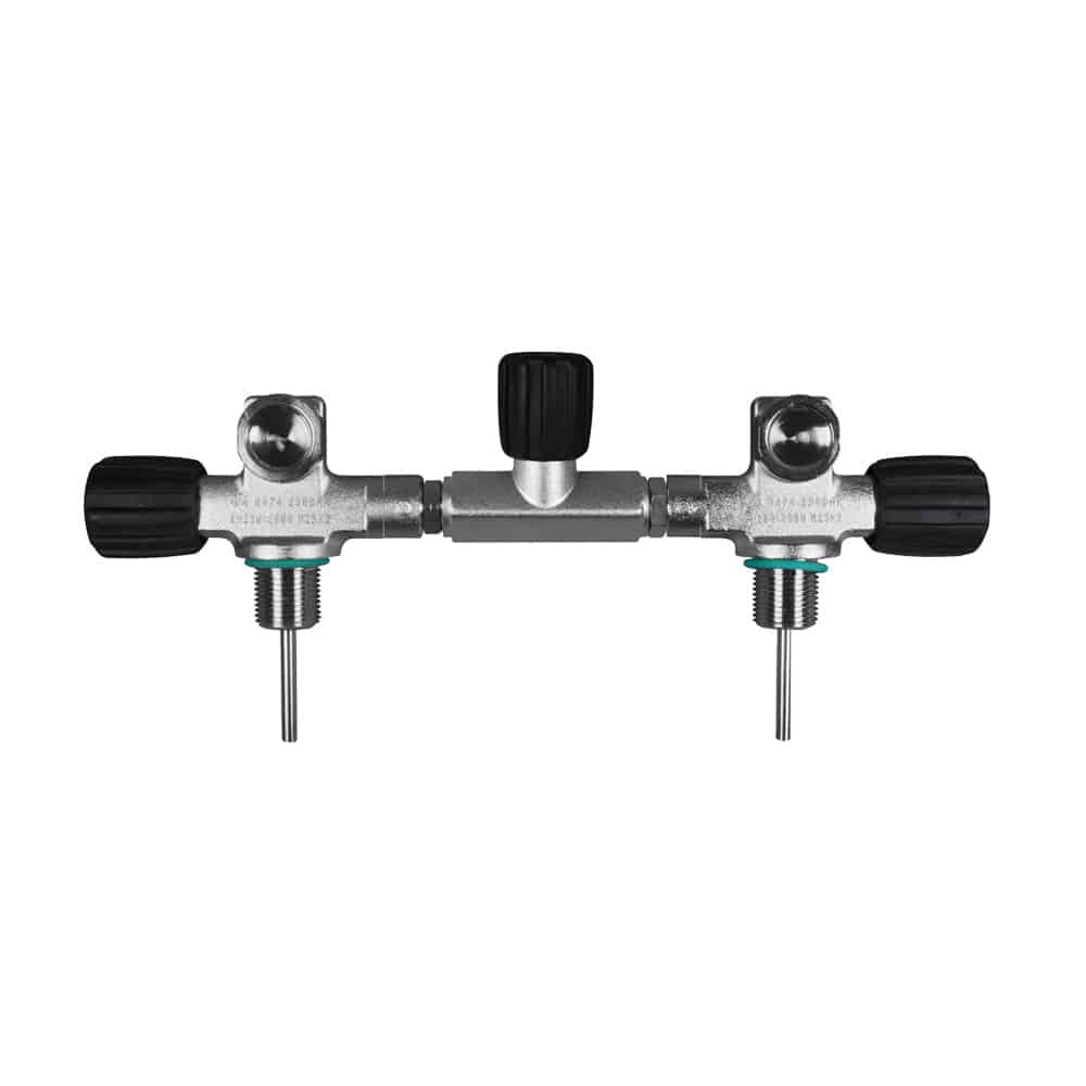 Complete Isolation Manifold for 80cf 11.1 litre Cylinders (186 mm diameter) 230 bar