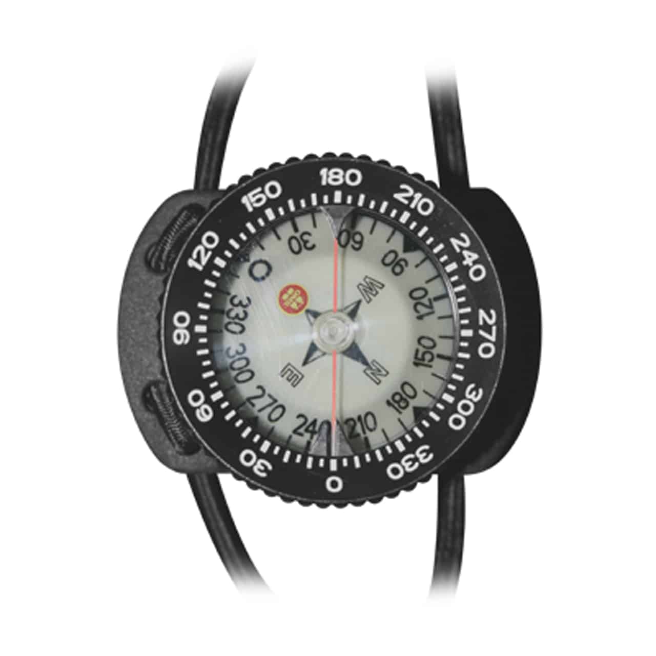 OMS Compass with Gauge mount for wrist (ready with bungees)
