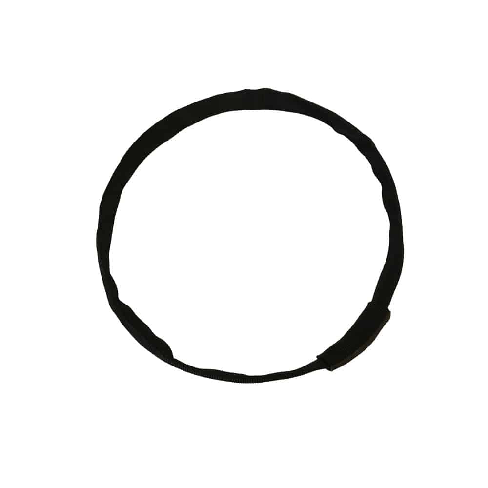 Nylon covered stainless steel clamp AISI304 0.5 * 12.6 mm