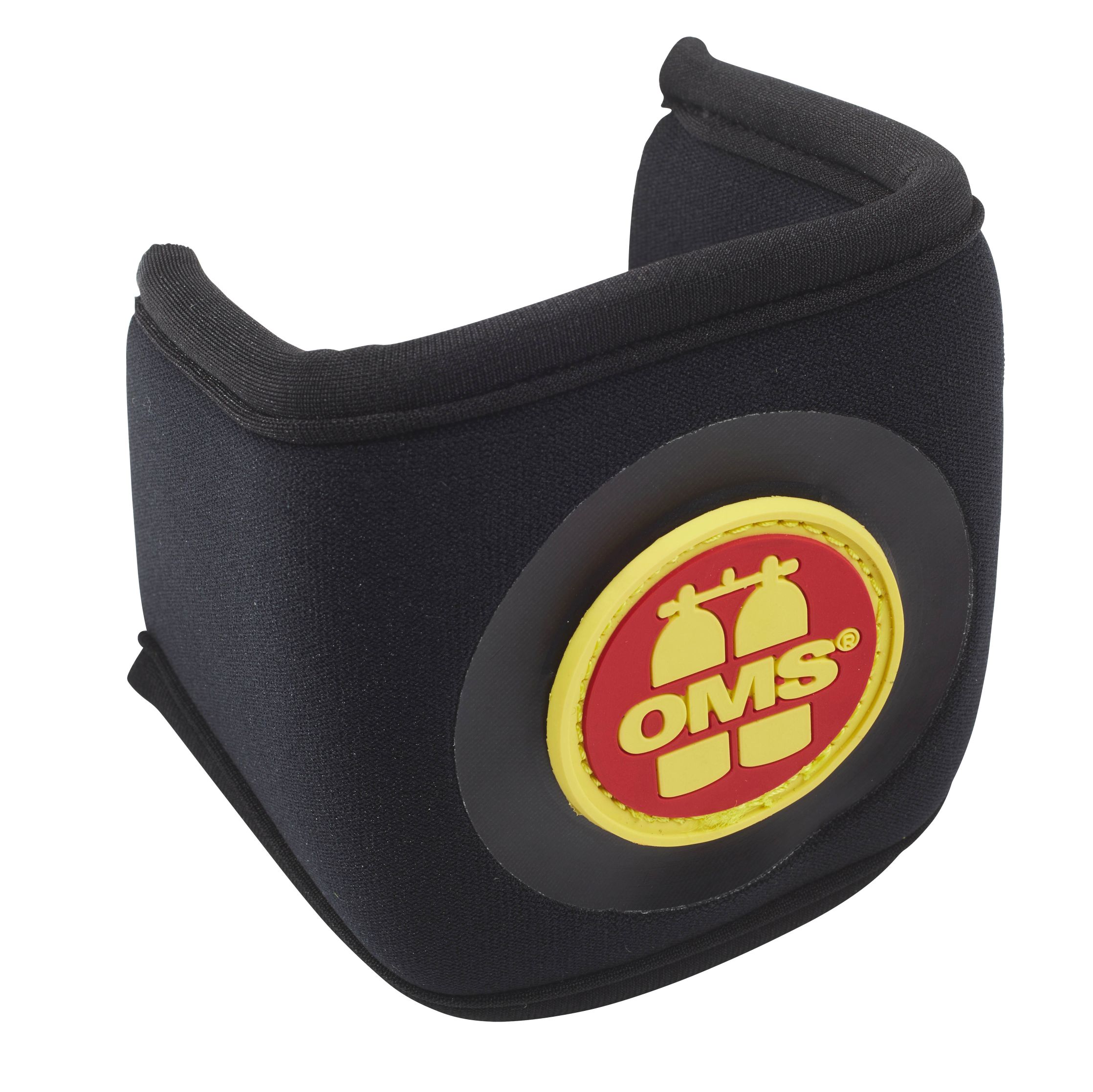Mask strap cover with OMS Logo