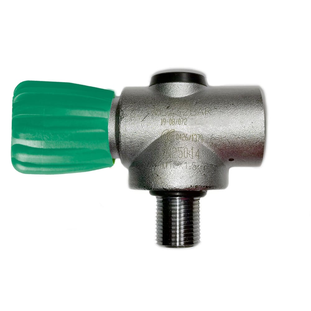 Rebreather Valve 230 Bar M26 Nitrox M18 x 1.5