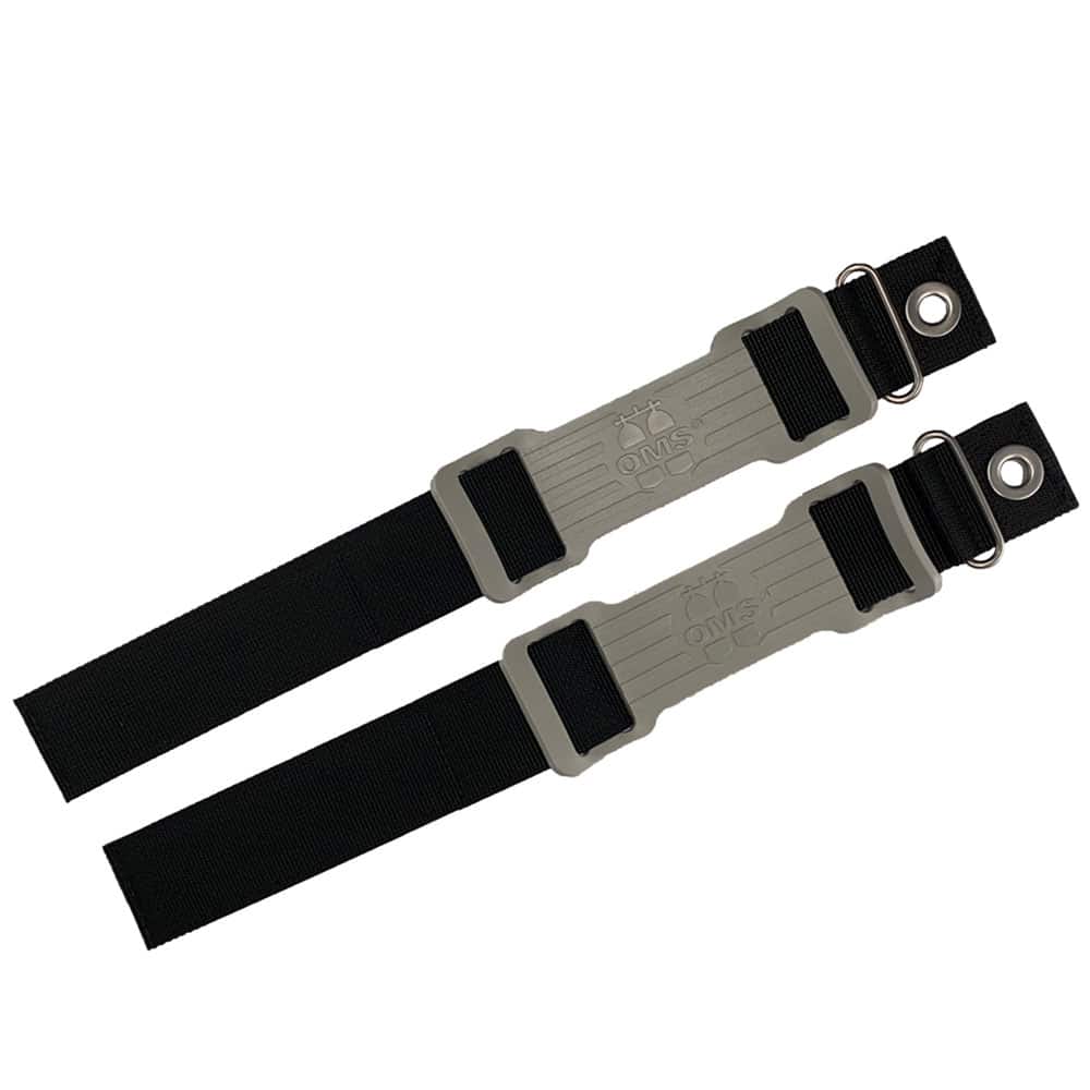 Mounting Straps Set (attaches to backplate or IQ Pack), for cylinders with 60mm (0,35 Liter) diameter
