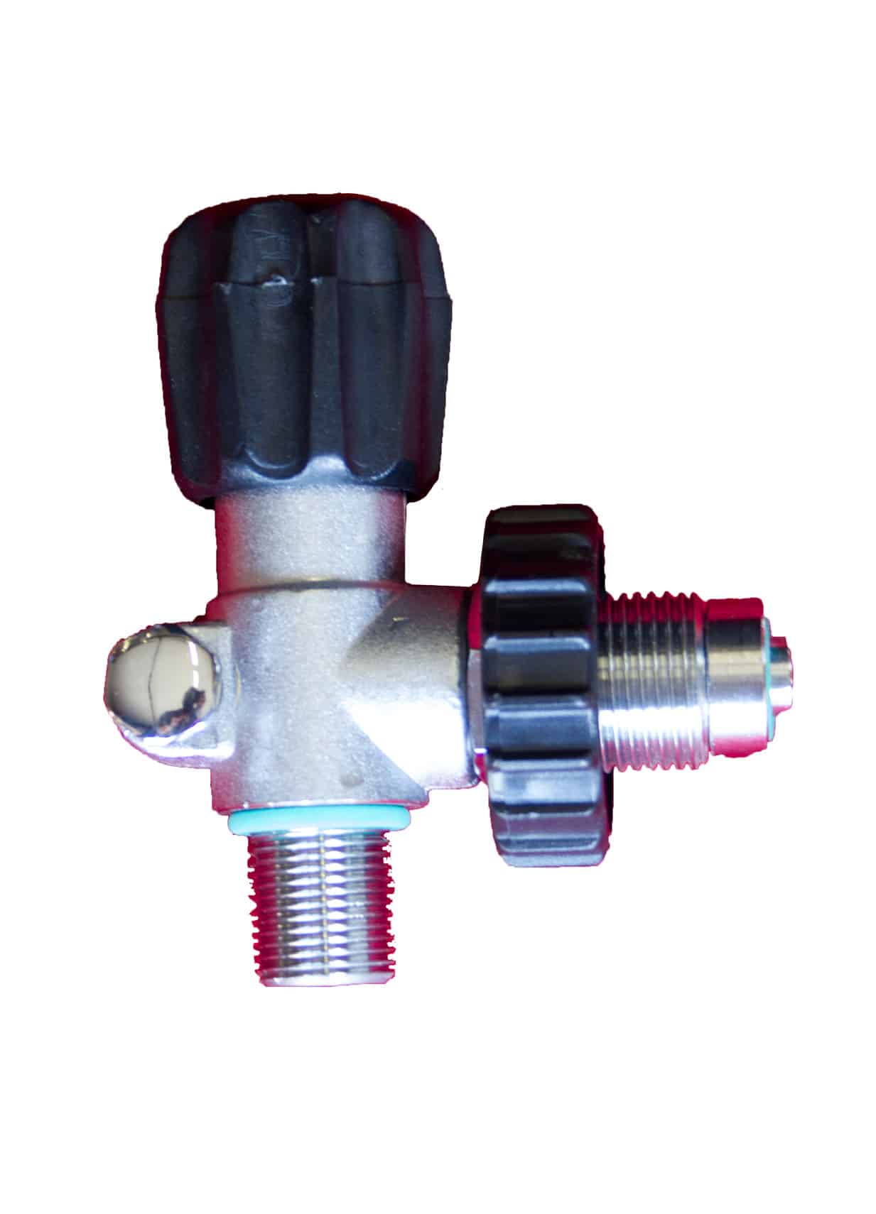 Male DIN Valve 300 Bar M18/1,5 with pressure relieve for Jacket Inflation