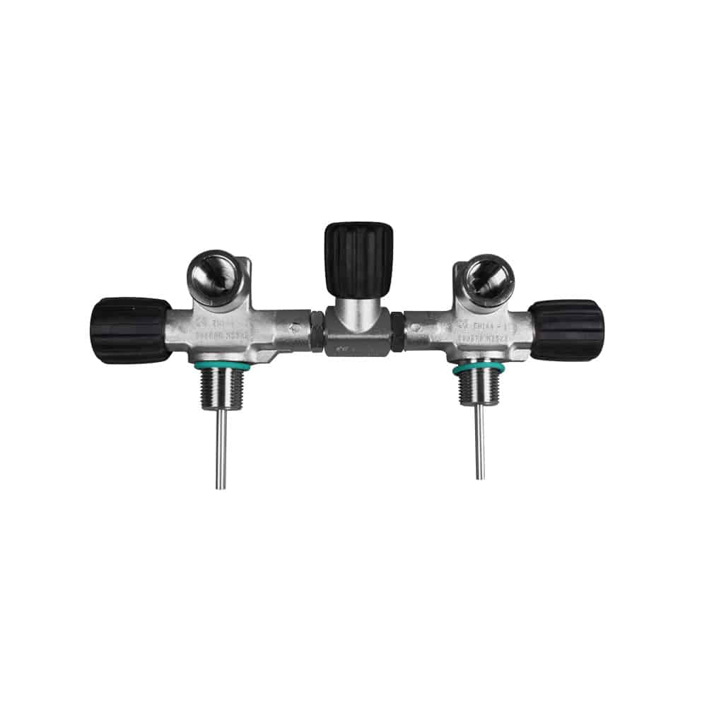 Complete Isolation Manifold for 7, 8 Liter Cylinders (140 mm diameter) 300 bar