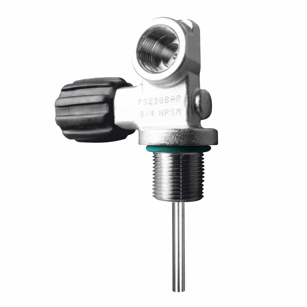 DIN Valve LEFT expandable US NPSM 3/4 