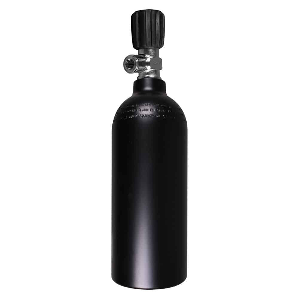 1.5 Liter Aluminum Single 230 Bar with Mono Argon/Inert Gas