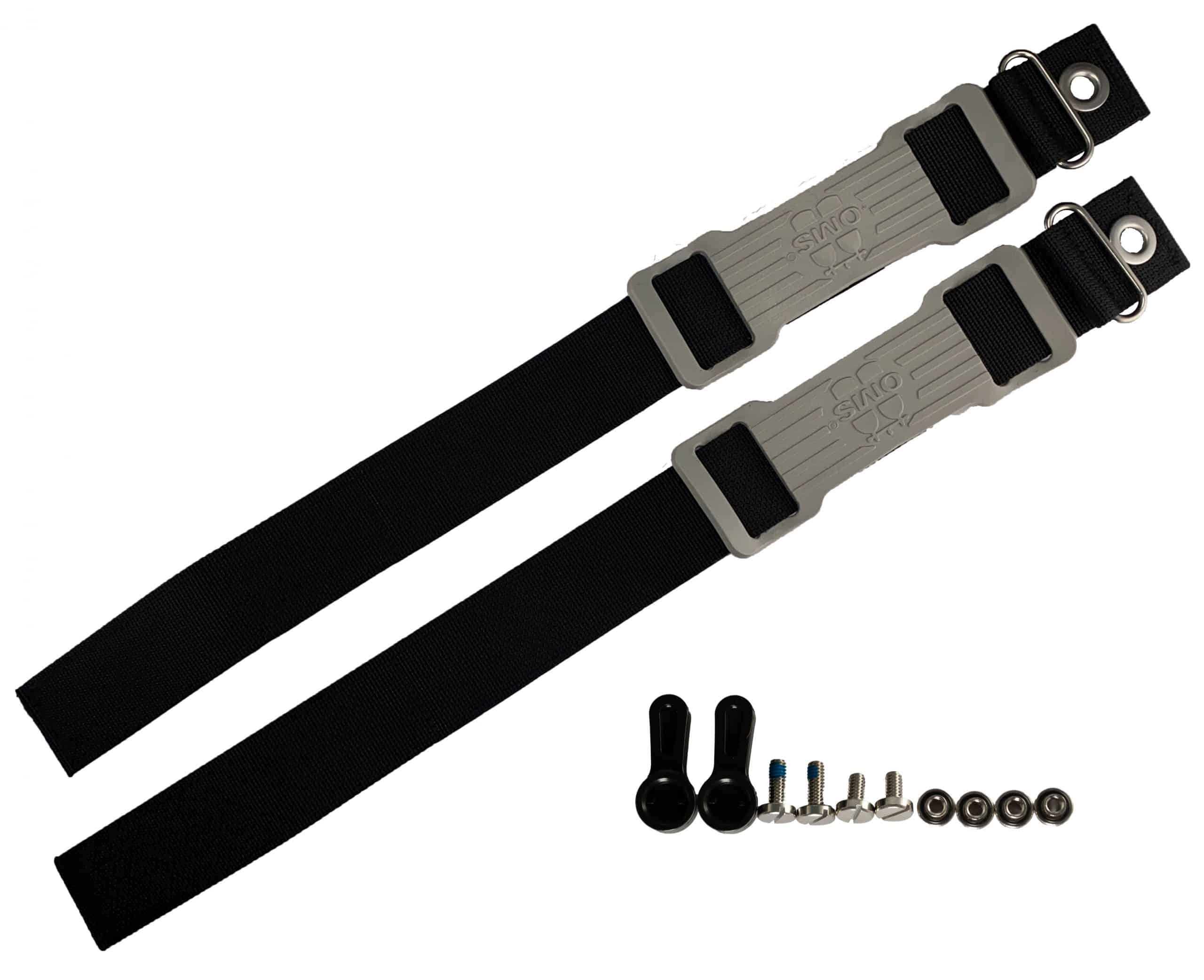 Mounting Straps Set (attaches to backplate), for cylinders with 115 mm diameter or less