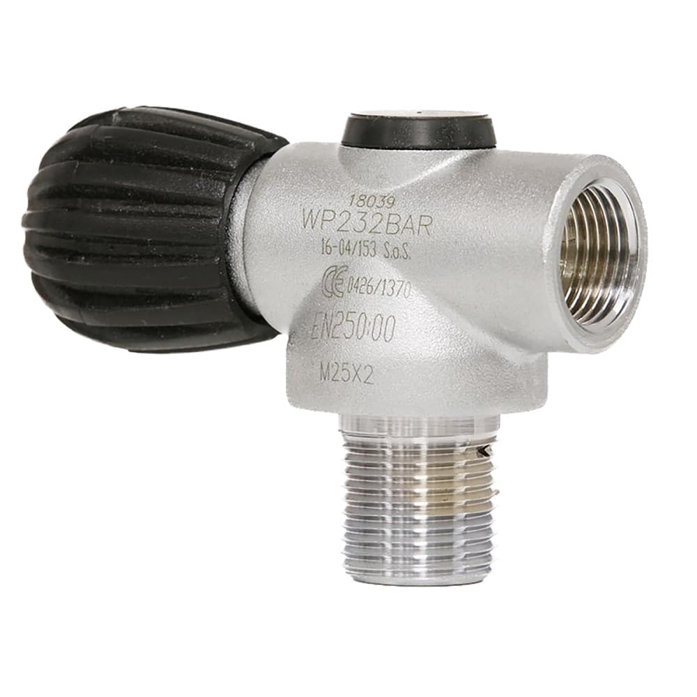 Rebreather Valve, 230 Bar, DIN G5/8"