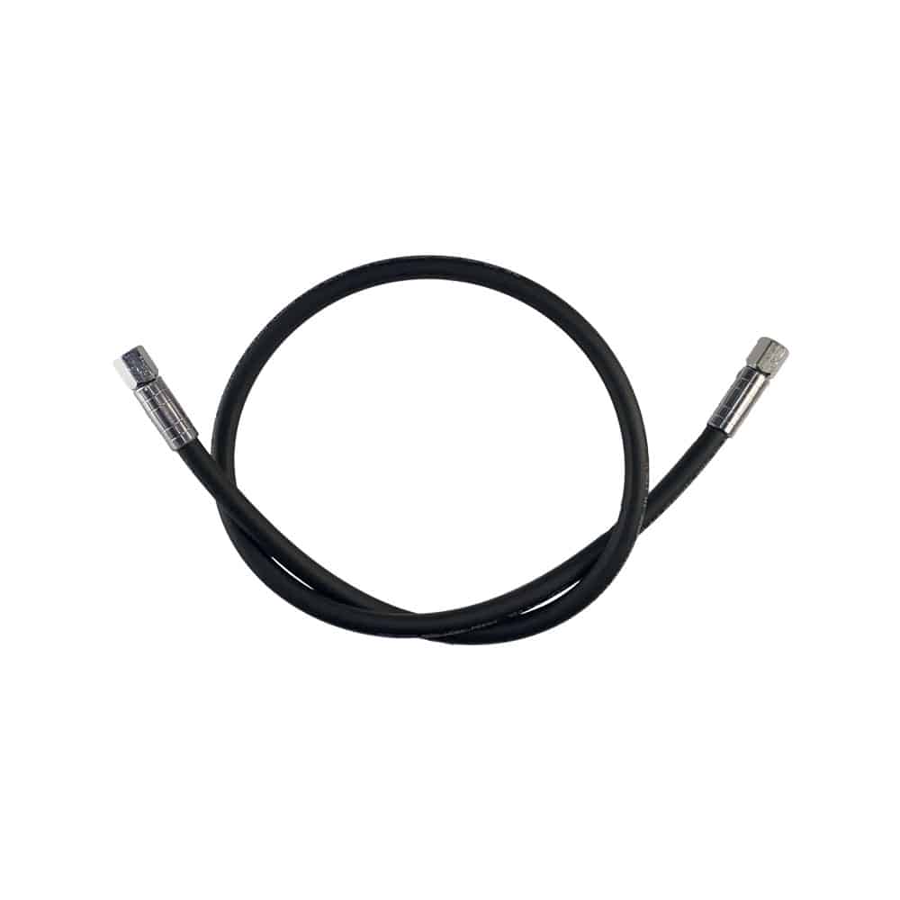High pressure hose 100 cm, UNF 7/16 internally threaded (female)