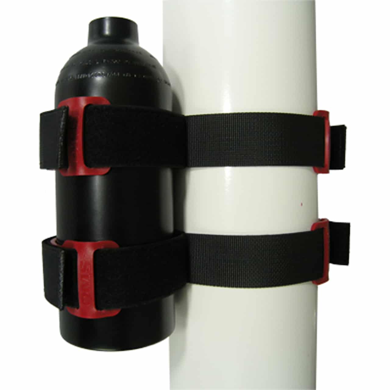 Mounting straps for moutning on mono / dual bottle for bottles with 115mm or less