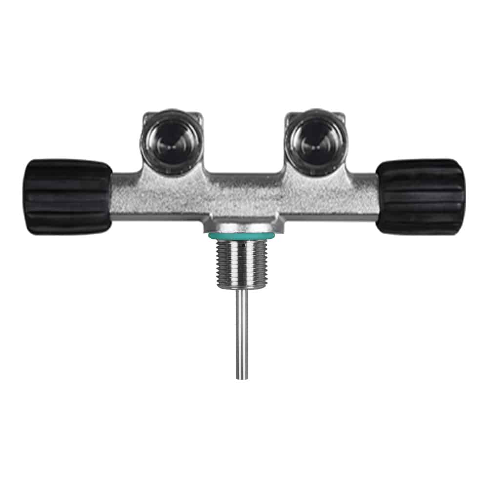 DIN Twin Valve 230 bar (2 fixed Outlets)