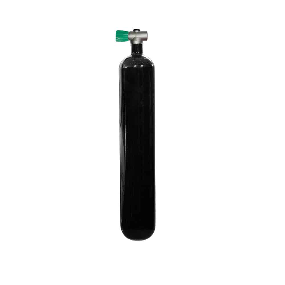 1.8 Liter Steel Single 230 Bar with Rebreather M26/EU-Nitrox