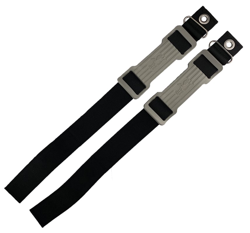 BtSMounting Straps Set (attaches to backplate), for cylinders with 115mm diameter or less