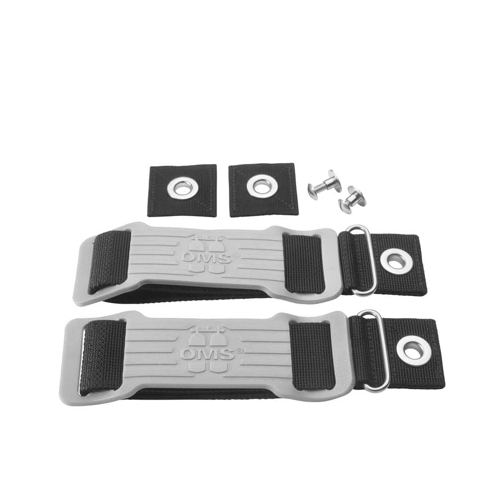 Mounting Straps Set (attaches to backplate), for cylinders with 115 mm diameter or less